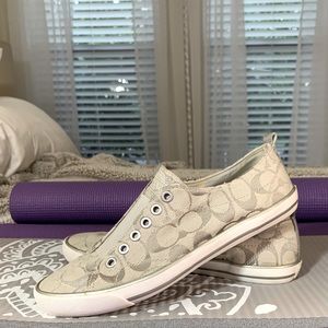 Coach Signature Summer Slip-on Sneakers